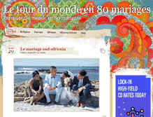 Tablet Screenshot of le-tour-du-monde-en-80-mariages.com